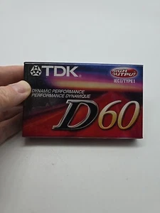 TDK D-60 Cassette Tape - Picture 1 of 5