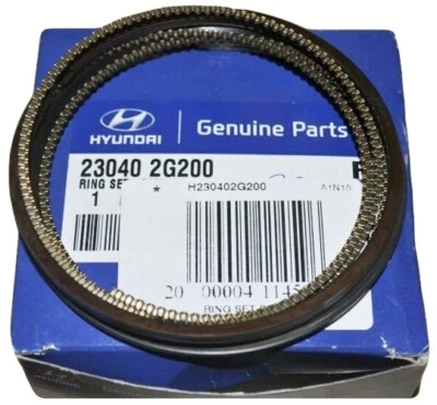230402G200 GENUINO Juego de anillos de motor-Pistón Kia Forte Forte Koup 10~13 ⭐Precio bajo⭐ Foto 1 de 2