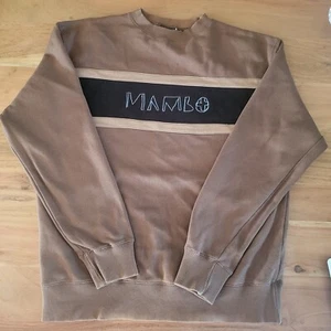 Mambo Surf De Luxe Sweater Mens Size S Brown - Picture 1 of 6