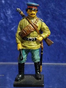 DelPrado Soldiers Collection 1/30 Metal Russia 1918 Don Cossack White Army - Picture 1 of 3