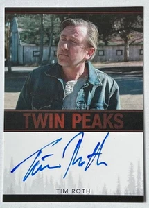 Tim Roth Modern Autograph, Twin Peaks Log Lady Chronicles, Rittenhouse - Picture 1 of 2