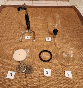 HARIO Syphon Coffee Maker TCA-5 600ml 5 Ex Cups Glass Japan Replacement Genuine - Picture 1 of 17