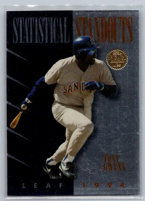 Leaf Statistical Standouts Tony Gwynn 9 1994 Foto 1 de 2