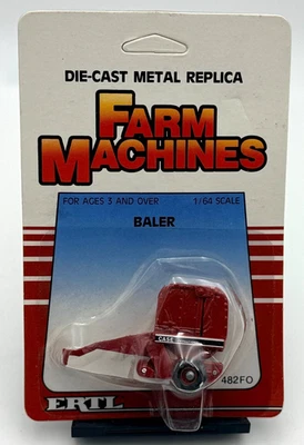 ERTL - Farm Machines - Case IH Baler - 1:64 Scale - Image 1 of 2