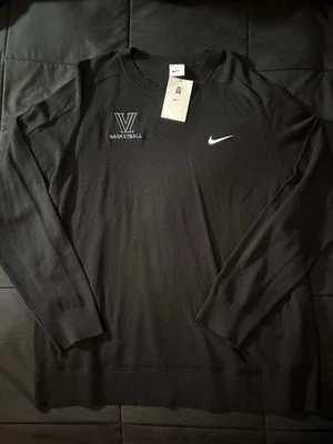 Nike Villanova Wildcats Team Issued Tiger Woods Crew Neck Sweater Size XL - Image 1 of 4