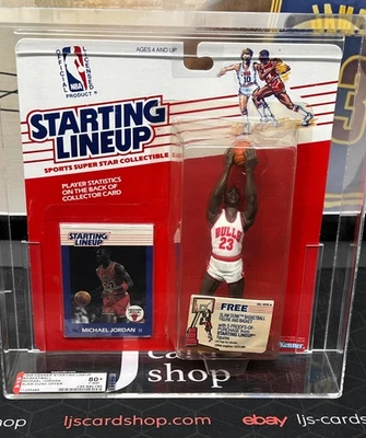1988 Kenner Starting Lineup Michael Jordan w/Offer AFA 80+ Y (C85 B80 F85) SPM - Image 1 of 4