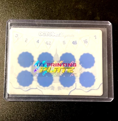 Babe Ruth 1/1 2024 Print Plate Mickey Mantle Derek Jeter Joe DiMaggio Lou Gehrig - Image 1 of 4