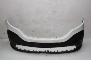 RENAULT TRAFIC MK3 X83 Front Bumper OV369 ICE WHITE 2017 ( Damaged ) - Imagen 1 de 12