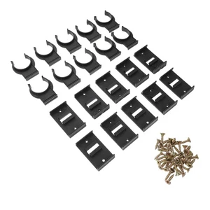 10 Sets Plastic Cabinet Feet Kickplate Clips Furniture Foot Plinth - Picture 1 of 12