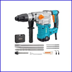 Taladro percutor rotativo SDS-Max de alta resistencia de 1-9/16" con control de vibración y estuche - Imagen 1 de 9