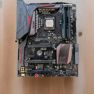 Intel I7 6700K Prozessor, Mainboard ASUS Maximus VIII Hero, 16gb RAM Combo - Bild 1 von 4
