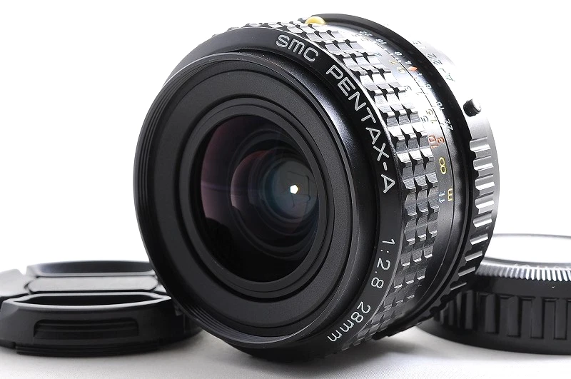 Lente gran angular Pentax Pentax-A SMC 28mm F2.8 MF para montaje K casi... - Imagen 1 de 4