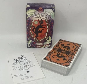 Vintage Halloween Tarot Deck W/ Booklet 1996 Complete - Picture 1 of 9