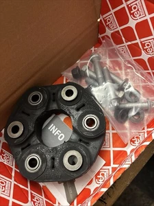 Febi Joint Disc Flexible Flex Disc Rear Fits for BMW E81 E87 3 E90 E91 X1 E84 - Picture 1 of 5