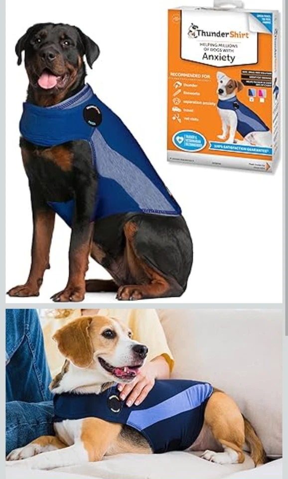 Thundershirt Polo Dog Anxiety Vest XXL Blue - Image 1 of 1