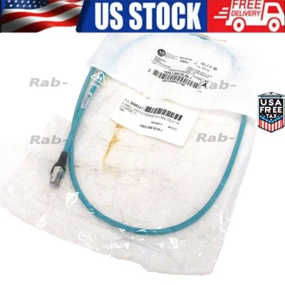 Allen-Bradley Network Cable 1585J-M8CBJM-1 Ethernet Patchcord NEW US Free Tax - Image 1 of 4