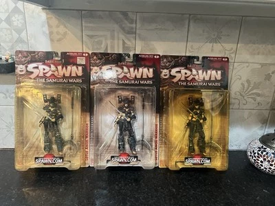 3 -McFarlane Spawn 2001 Series 19 Dark Ages The Samurai Wars Lotus Angel Warrior - Image 1 of 4