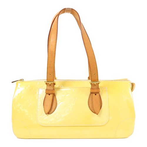 LOUIS VUITTON（LV） Borsa a tracolla Louis Vuitton LV GHW Rosewood Avenue M93508 Monogram Vernis Giallo