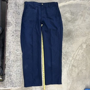 Workrite 34x30 Station Pants Fire Resistant 2112 Nomex ARC 7 Firefighter Navy - Picture 1 of 6