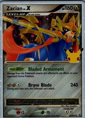 Zacian LV. X - Promo SWSH: Sword & Shield Promo Cards SWSH135 NM - Image 1 of 2