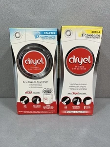 Dryel At-Home Dry Cleaner Laundry Starter Kit & Refill Sealed! - Picture 1 of 9