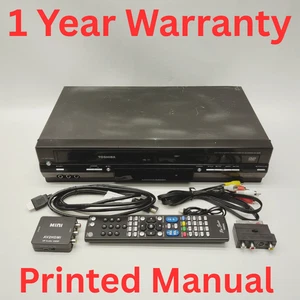 Toshiba SD-38VBKB Hi-Fi VHS and DVD Video Cassette Recorder Player Combi System - Picture 1 of 10