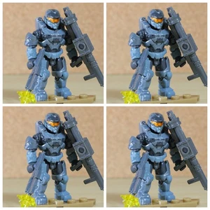 4Pcs Mega Halo Bloks Construx Banished Phantom UNSC Spartan Griffon (Dark Gray) - Picture 1 of 2