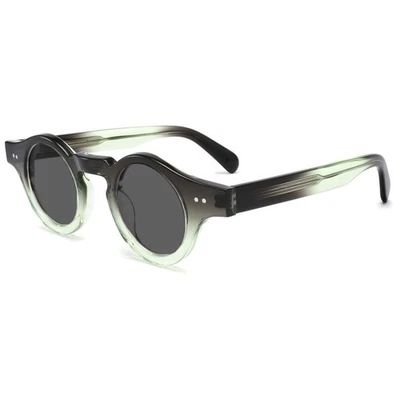 Reading 太阳镜醋酸纤维镜框圆形眼镜复古时尚男式女式 — 第 1/4 张图片