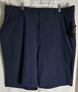 PGA TOUR Course Comfort Mens Golf Shorts Blue SIZE 46 NWT $80 - Picture 1 of 8