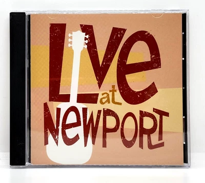 LIVE AT NEWPORT (CD, 2002) KINGSTON TRIO JOAN BAEZ JUDY COLLINS MISSISSIPPI JOHN Foto 1 de 3