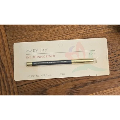 Mary Kay Eye Defining Pencil Slate Eyeliner New in Package 0901 Rare Gold cap - Image 1 of 3