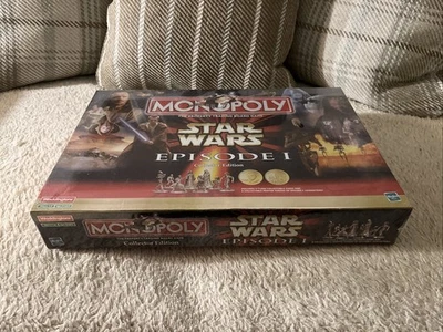 Star Wars Episode 1 Collector's Edition 1999 Monopoly Board Game Complete SEALED - Image 1 of 4