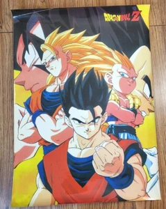 Vintage Ende 90' Dragon Ball Z Super Saiyan Goku Gohan Gotenks 20x14 Poster LESEN - Bild 1 von 12