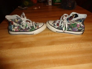 Batman Converse Chuck Taylor Children's Shoe Size 11  - Picture 1 of 5
