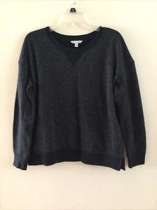 Suéter Pullover American Eagle Outfitters Para Mujer Negro Metálico Manga Larga Talla M - Imagen 1 de 9