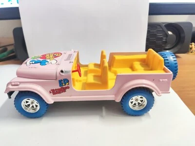 Modellino Burago JEEP CJ-7 dei Puffi Scala 1/24 Made In Italy Vintage. - Immagine 1 di 4