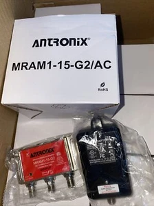 1 New Antronix MRAM1-15G2 Amplifier, 15dB Gain, Output 102-1218 Mhz+ - Picture 1 of 3