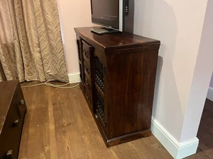 dining set 6 chairs with sideboard - Picture 1 of 4