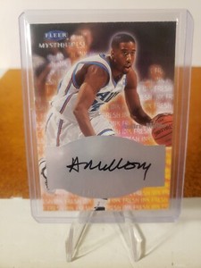 1999-2000 Fleer Mystique Andre Miller RC Fresh Ink Autographed Card
