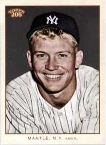 2009 Topps 206 Checklists #6 Mickey Mantle - NM-MT - Picture 1 of 2