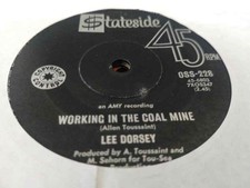 LEE DORSEY - WORKING IN THE COAL MINE - RARE 7" 45 VINYL RECORD - 1966 ORIGINAL