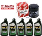 5 Pack Genuine Toyota Tacoma Synthetic Motor Oil SAE 0W-20 Filter 90915-YZZD1 Toyota Tacoma