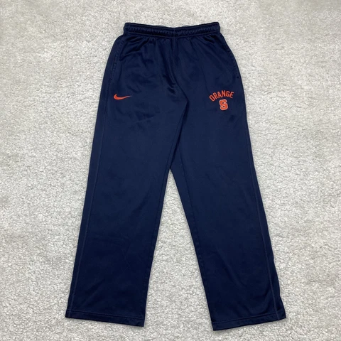 Syracuse Orange Pants Men's Small Navy Blue Nike Track University NCAA Athletic Cover