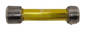 M40 x 2.0 6H - Metric Plug Thread Gage - Go No/Go - 40 mm - 2.0 lead ~ Vermont - Picture 1 of 2