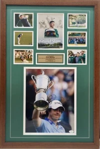 RORY McILROY Signed Photo 11x14 2025 Masters Champion FRAMED Buy Genuine JSA COA - Picture 1 of 2