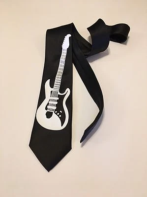 Guitar  Neckties, Super Cool And Unique , New , Great Quality - Image 1 of 4