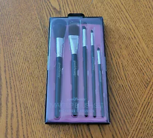 Glam & Beauty - Set di pennelli per trucco, include 5 pennelli - Nuovissimo di zecca - Spedizione veloce!! - Foto 1 di 2