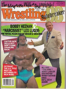 Wrestling 93 Magazine Spring 1993 Bobby Heenan Lex Luger Cactus Jack WWF WCW 90s - Picture 1 of 10