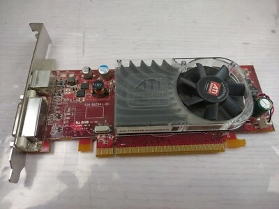 ATI Radeon HD 3450 256MB PCIe LP SFF DMS-59 Graphics Card B629 0Y103D 0X398D - Image 1 of 4