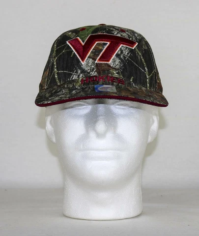 NCAA Virginia Tech Hokies EVOCAP Baseball Hat Built in Sunglasses Holder Cover
